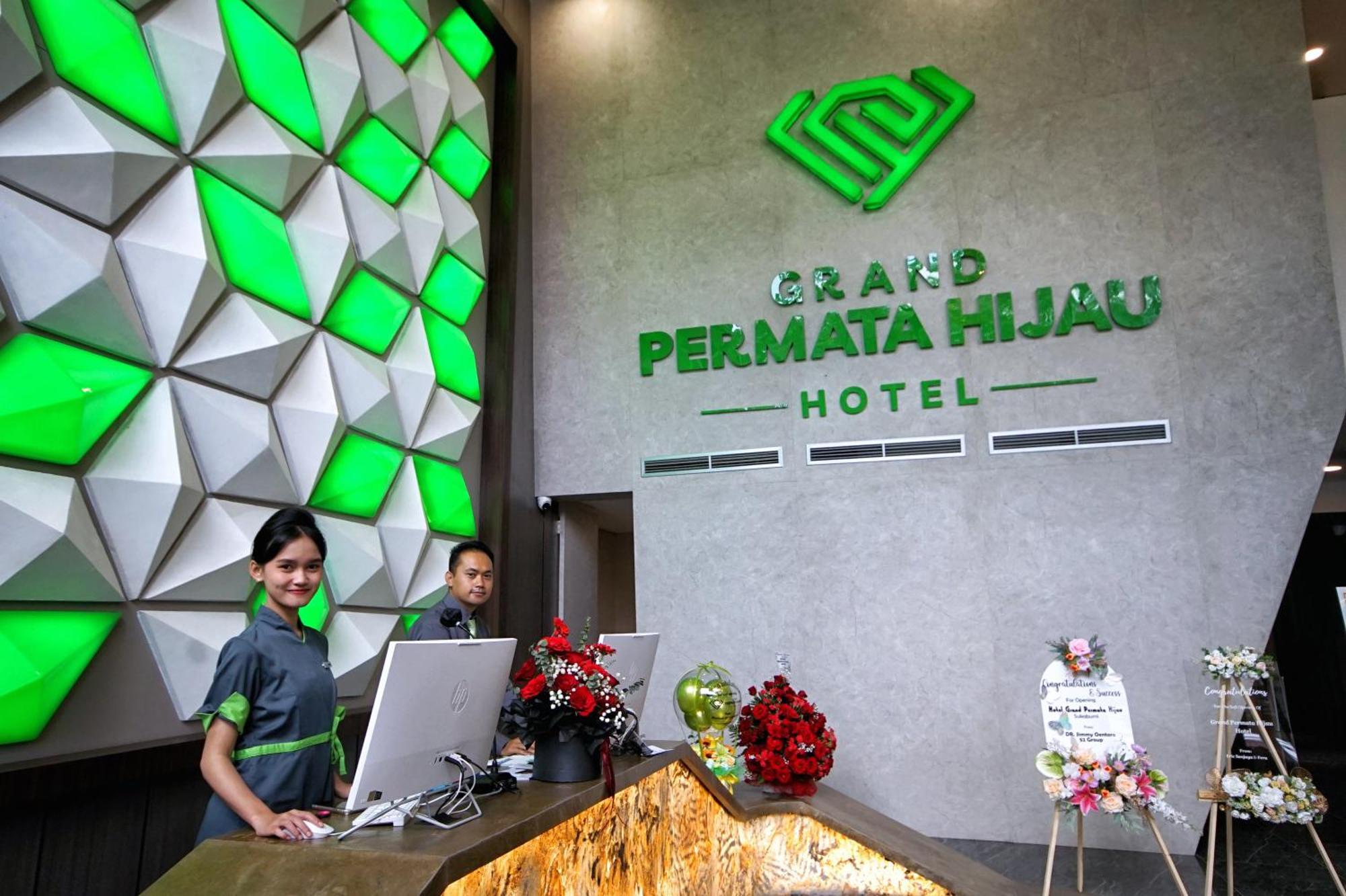 Grand Permata Hijau Hotel Sukabumi Exterior foto
